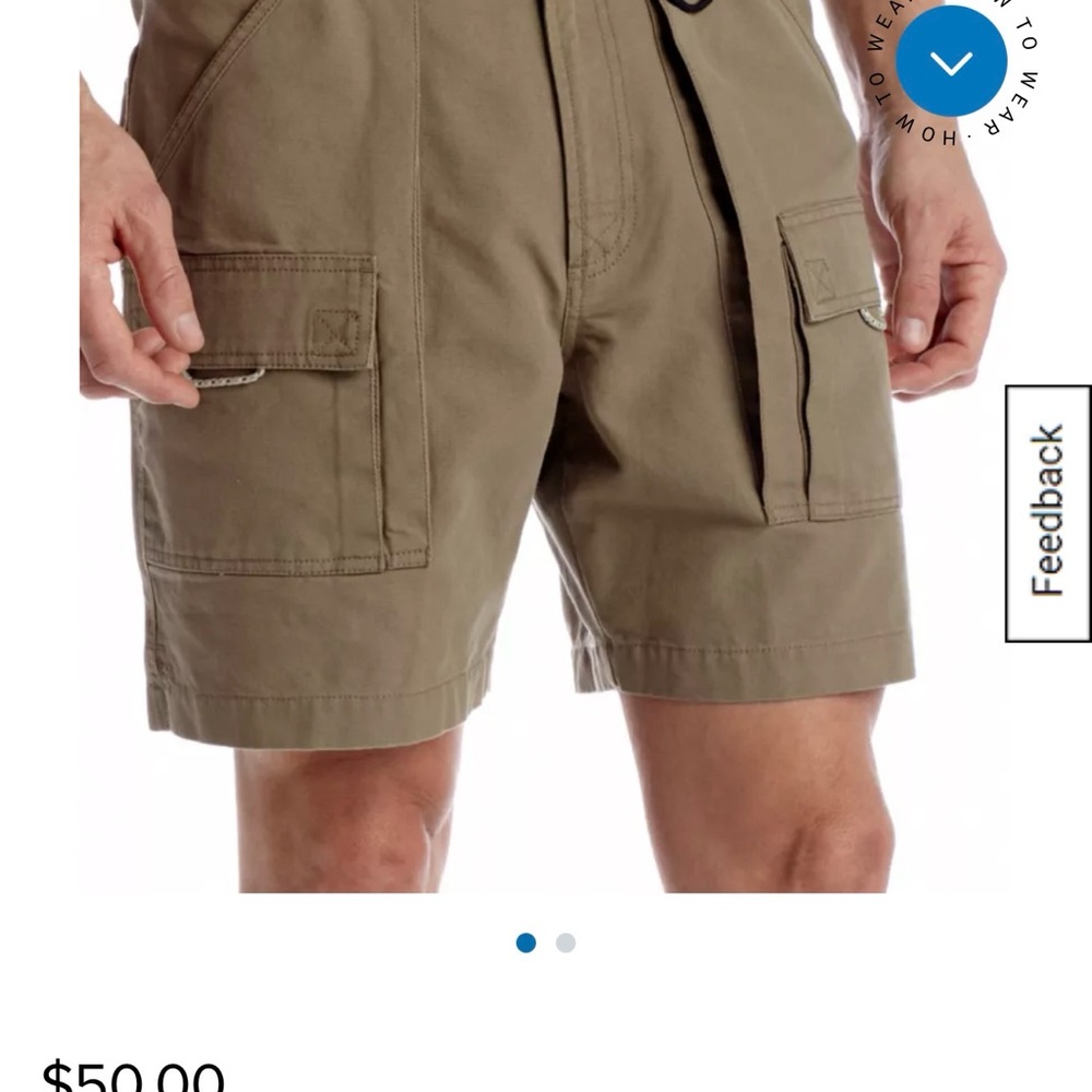 Columbia Men's Brown Cargo Shorts